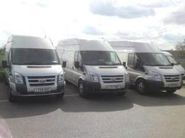 Marsh Services fully equipped vans